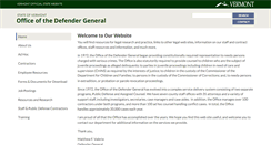 Desktop Screenshot of defgen.vermont.gov