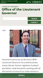 Mobile Screenshot of ltgov.vermont.gov