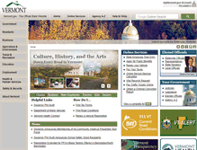 Tablet Screenshot of permits.vermont.gov