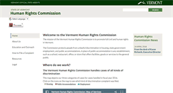 Desktop Screenshot of hrc.vermont.gov