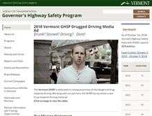 Tablet Screenshot of ghsp.vermont.gov