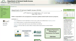 Desktop Screenshot of dvha.vermont.gov